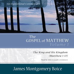 Front cover_The Gospel of Matthew: An Expositional Commentary, Vol. 1
