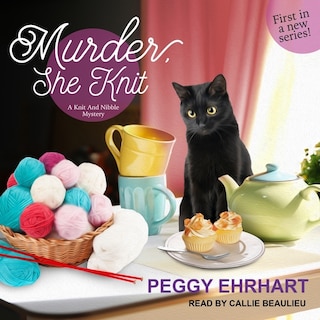 Front cover_Murder, She Knit Lib/E