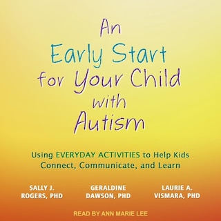 Couverture_An Early Start for Your Child with Autism Lib/E