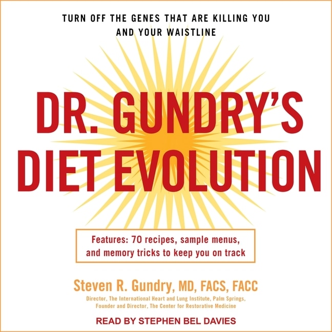 Couverture_Dr. Gundry's Diet Evolution Lib/E