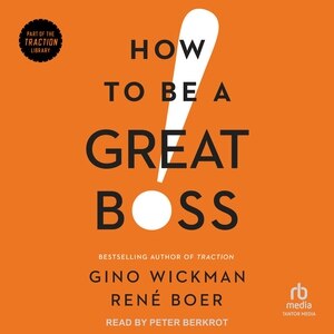 Front cover_How To Be A Great Boss
