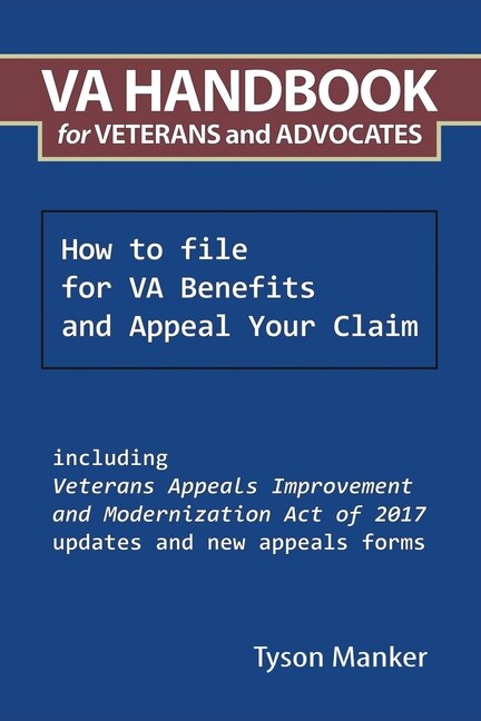 Front cover_Va Handbook for Veterans and Advocates