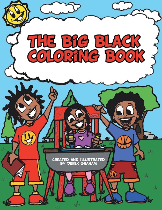 Front cover_The Big Black Coloring Book