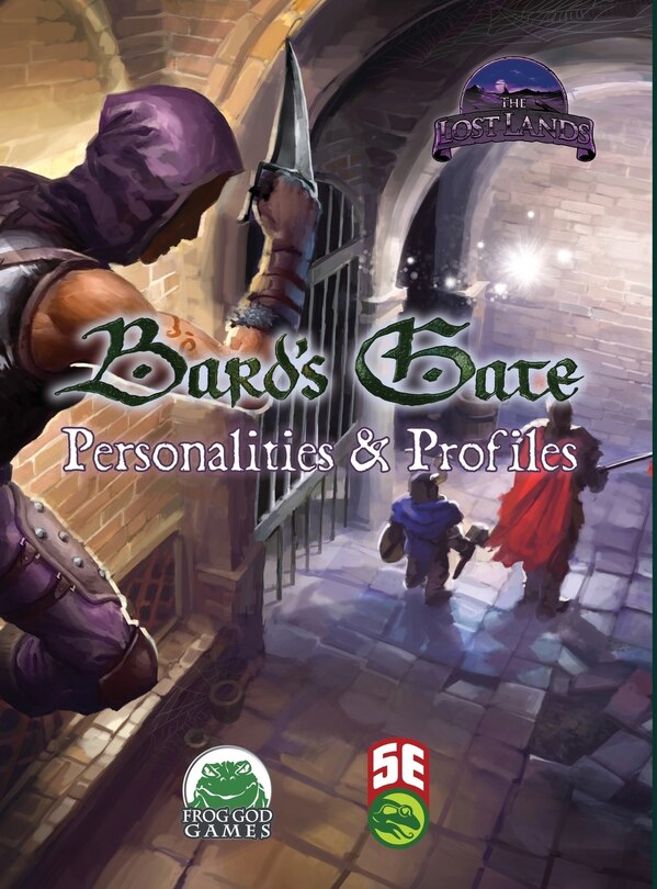 Front cover_Bard's Gate - Personalities & Profiles - 5E