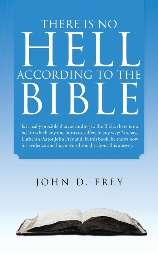 Front cover_There Is No Hell According To The Bible