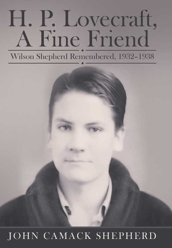 Front cover_H. P. Lovecraft, A Fine Friend