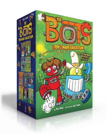 The Bots Ten-Book Collection (Boxed Set): The Most Annoying Robots in the Universe; The Good, the Bad, and the Cowbots; 20,000 Robots Under the Sea; The Dragon Bots; A Tale of Two Classrooms; The Secret Space Station; Adventures of the Super Zeroes; The Lost Camera; Tinny's Tiny Secret; etc.