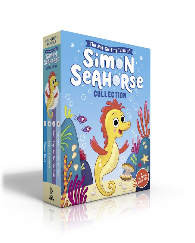 Front cover_The Not-So-Tiny Tales of Simon Seahorse Collection (Boxed Set)