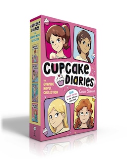 Front cover_Cupcake Diaries The Graphic Novel Collection (Boxed Set)