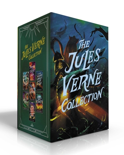 The Jules Verne Collection (Boxed Set): Journey to the Center of the Earth; Around the World in Eighty Days; In Search of the Castaways; Twenty Thousand Leagues Under the Sea; The Mysterious Island; From the Earth to the Moon and Around the Moon; Off on a Comet