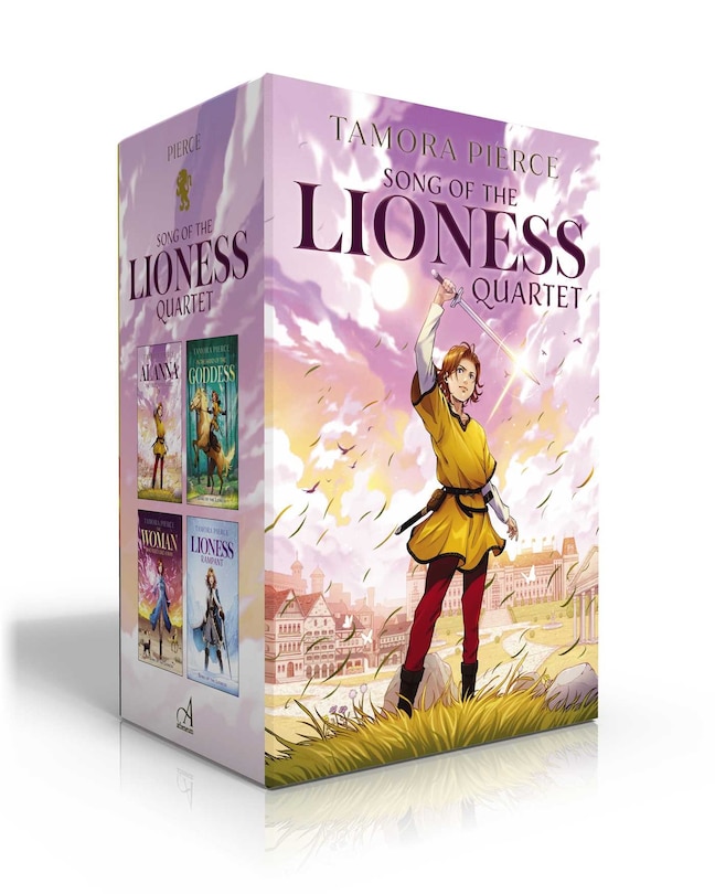 Song of the Lioness Quartet (Hardcover Boxed Set): Alanna; In the Hand of the Goddess; The Woman Who Rides Like a Man; Lioness Rampant