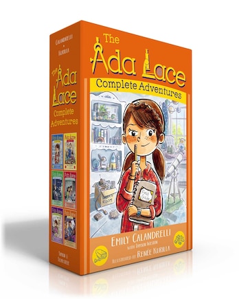 The Ada Lace Complete Adventures (Boxed Set): Ada Lace, on the Case; Ada Lace Sees Red; Ada Lace, Take Me to Your Leader; Ada Lace and the Impossible Mission; Ada Lace and the Suspicious Artist; Ada Lace Gets Famous