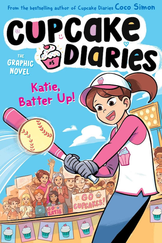 Front cover_Katie, Batter Up! The Graphic Novel
