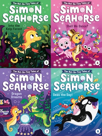 The Not-So-Tiny Tales of Simon Seahorse Collected Set #2: Into the Kelp Forest; Shell We Dance?; Dragon Dreams; Seas the Day!