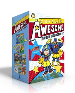 Captain Awesome Ten-Book Cool-lection #2 (Boxed Set): Captain Awesome vs. the Evil Babysitter; Gets a Hole-in-One; and the Easter Egg Bandit; Goes to Superhero Camp; and the Mummy's Treasure; vs. the Sinister Substitute Teacher; Meets Super Dude!; Has the Best Snow Day Ever?; Takes Flight; for President