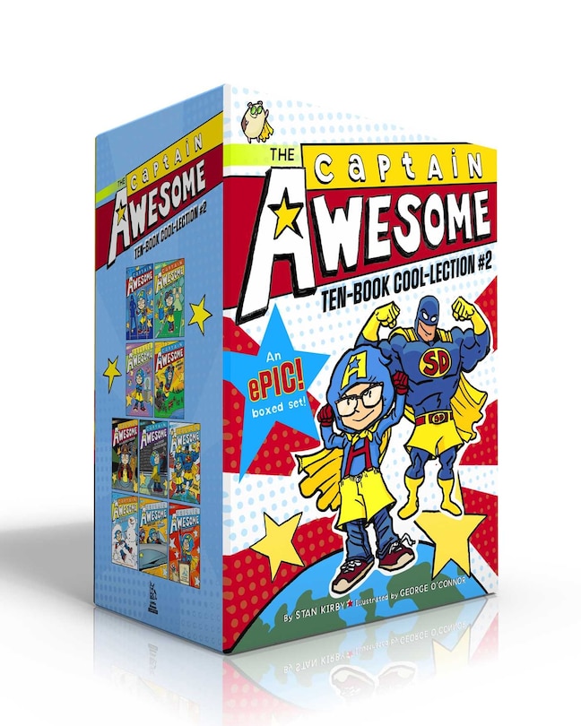 Captain Awesome Ten-Book Cool-lection #2 (Boxed Set): Captain Awesome vs. the Evil Babysitter; Gets a Hole-in-One; and the Easter Egg Bandit; Goes to Superhero Camp; and the Mummy's Treasure; vs. the Sinister Substitute Teacher; Meets Super Dude!; Has the Best Snow Day Ever?; Takes Flight; for President