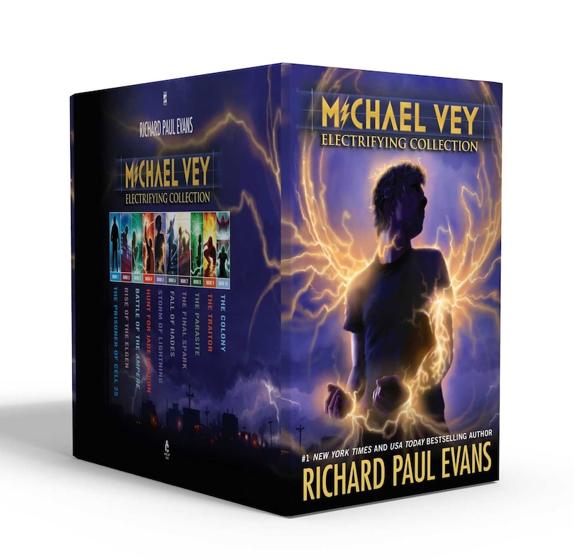 Michael Vey Electrifying Collection (Boxed Set): Michael Vey; Michael Vey 2; Michael Vey 3; Michael Vey 4; Michael Vey 5; Michael Vey 6; Michael Vey 7; Michael Vey 8; Michael Vey 9; Michael Vey 10