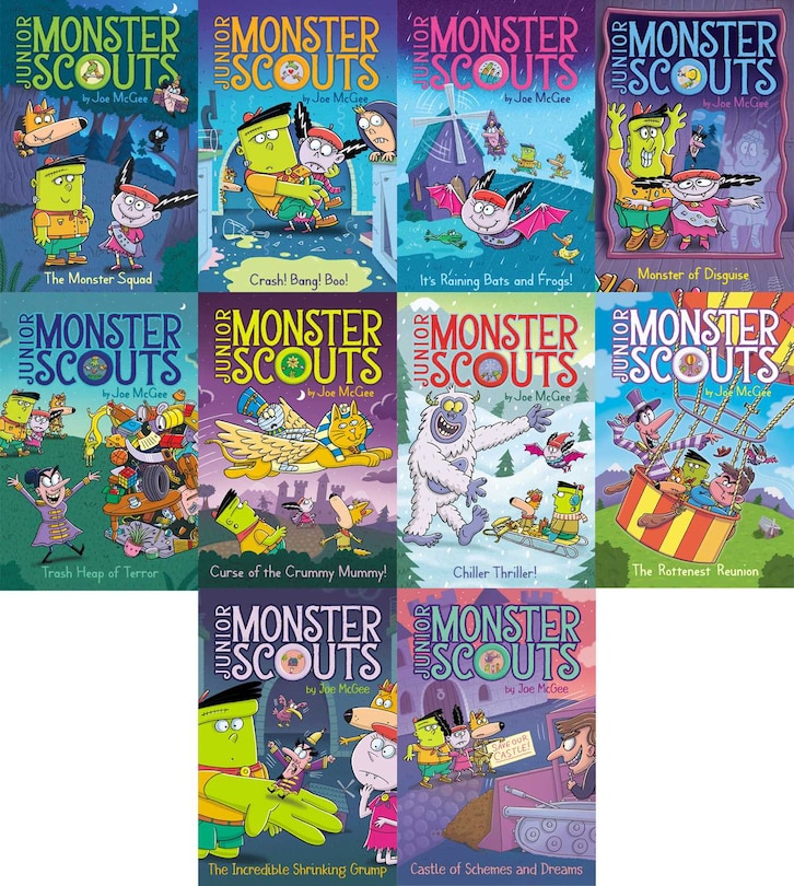 Front cover_The Junior Monster Scouts Tiny-But-Terrifying Collected Set