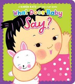 Couverture_What Does Baby Say?