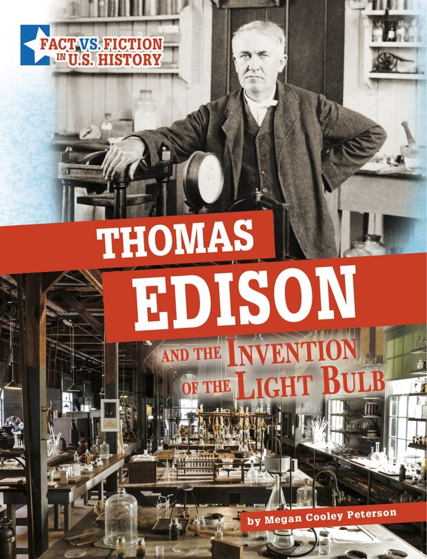 Couverture_Thomas Edison and the Invention of the Light Bulb
