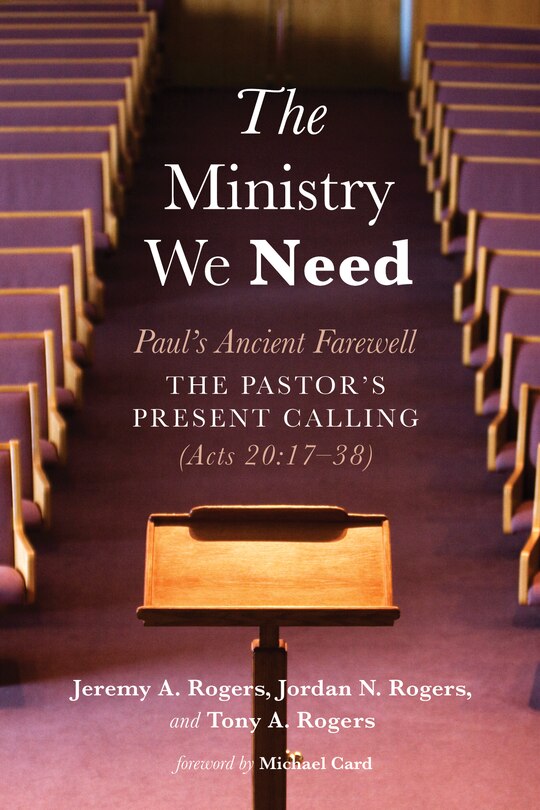 Front cover_The Ministry We Need