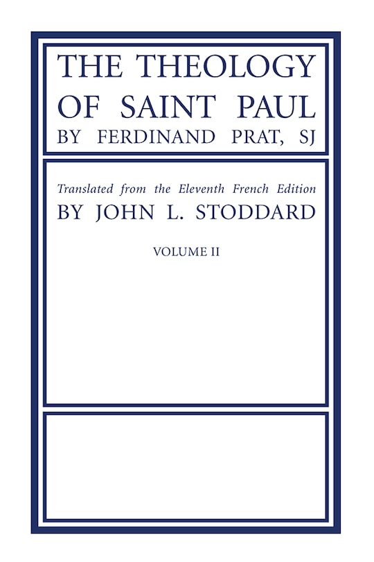 Front cover_The Theology of Saint Paul, Volume 2