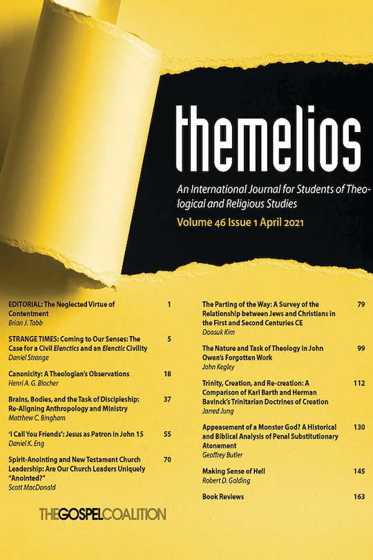 Front cover_Themelios, Volume 46, Issue 1