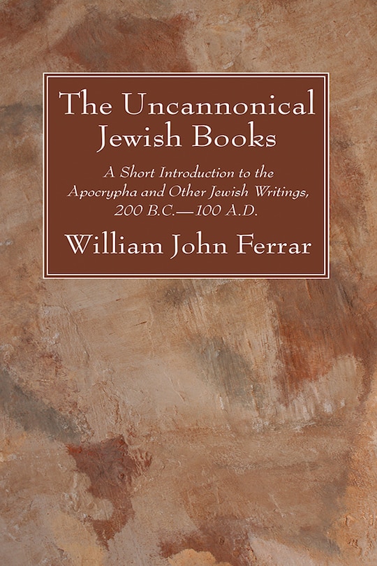 Front cover_The Uncannonical Jewish Books