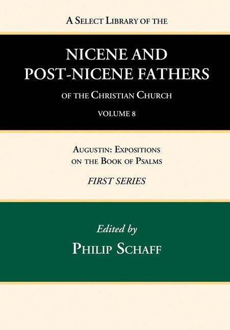 Couverture_A Select Library of the Nicene and Post-Nicene Fathers of the Christian Church, First Series, Volume 8