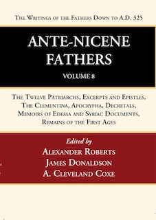 Front cover_Ante-Nicene Fathers