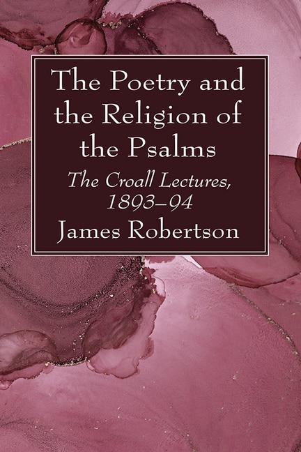 Front cover_The Poetry and the Religion of the Psalms
