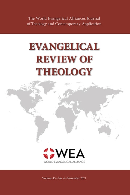 Couverture_Evangelical Review of Theology, Volume 45, Number 4, November 2021