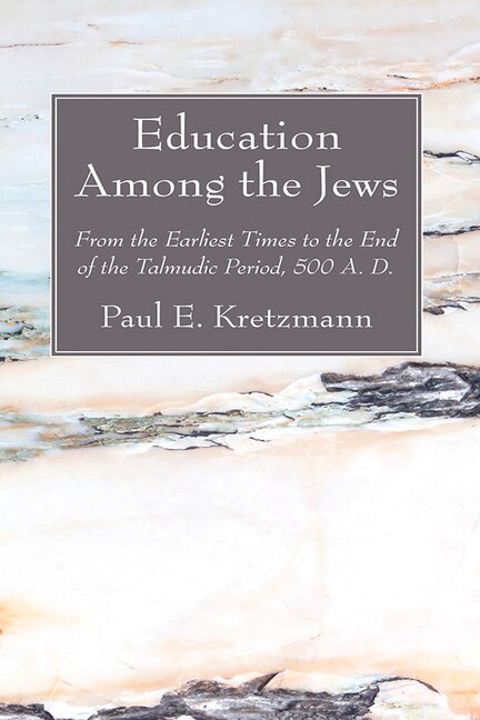Front cover_Education Among the Jews