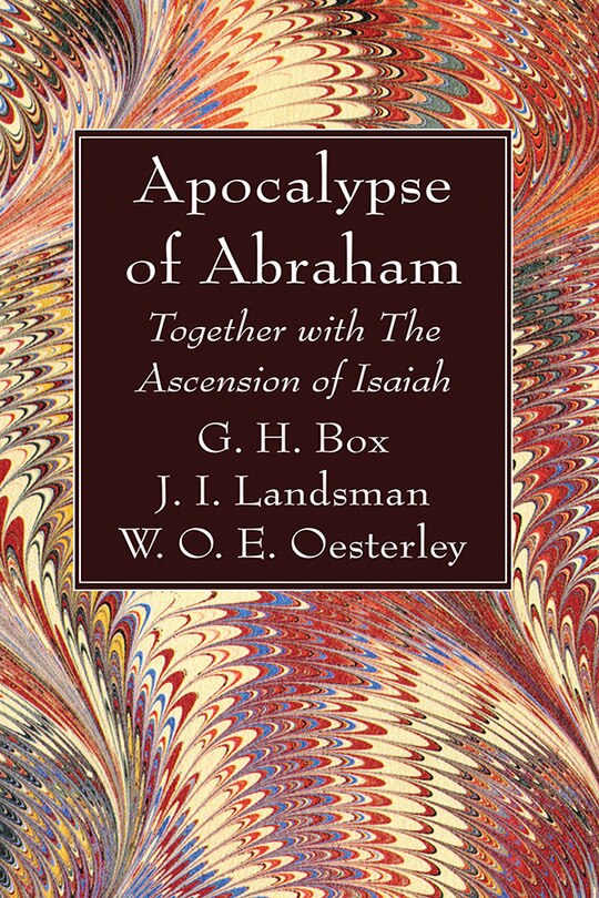 Front cover_Apocalypse of Abraham