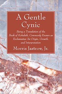 Front cover_A Gentle Cynic