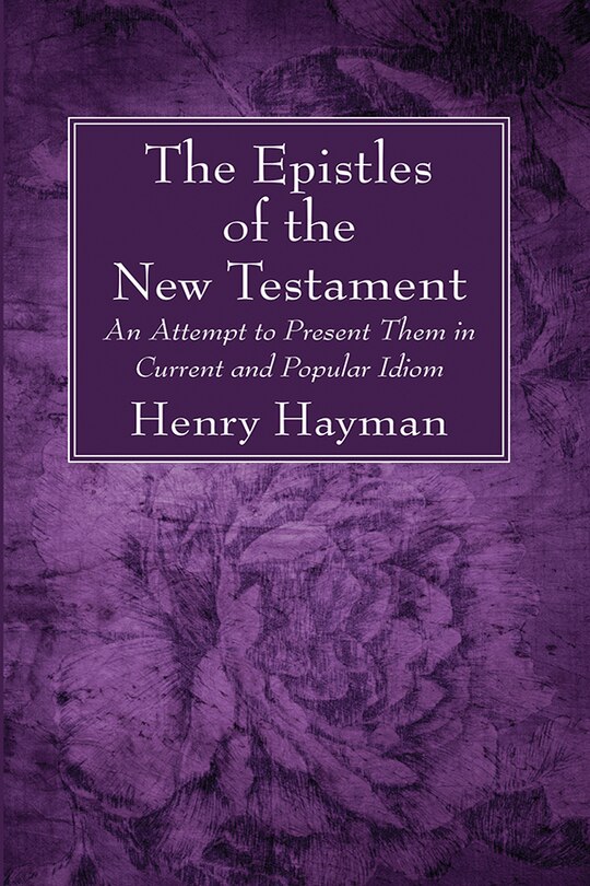 Couverture_The Epistles of the New Testament