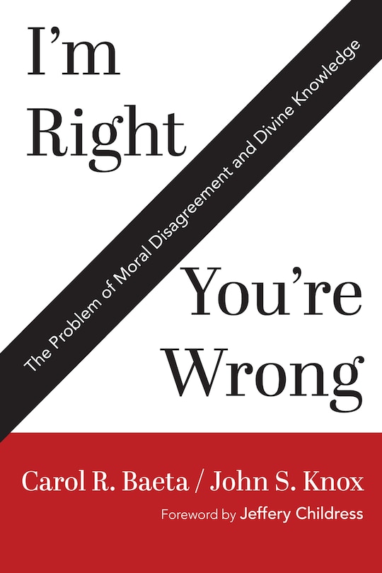 Couverture_I'm Right / You're Wrong