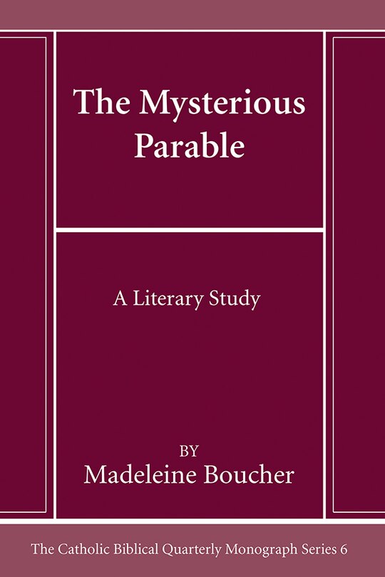 Front cover_The Mysterious Parable