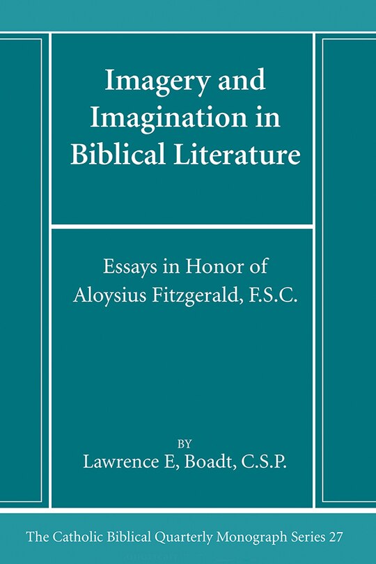 Couverture_Imagery and Imagination in Biblical Literature