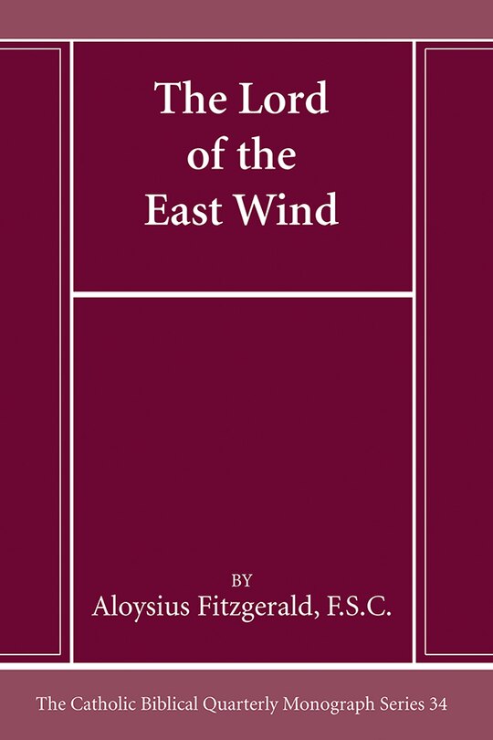 Front cover_The Lord of the East Wind