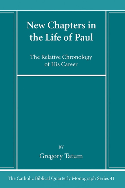 Couverture_New Chapters in the Life of Paul