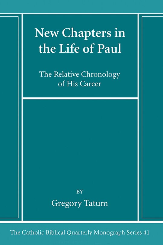 Front cover_New Chapters in the Life of Paul