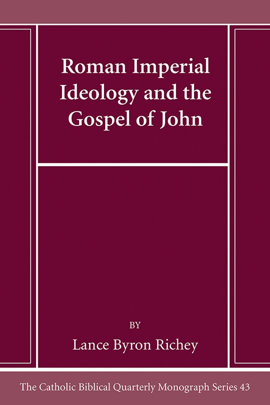 Front cover_Roman Imperial Ideology and the Gospel of John