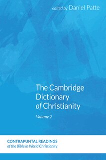 Front cover_The Cambridge Dictionary of Christianity, Volume One
