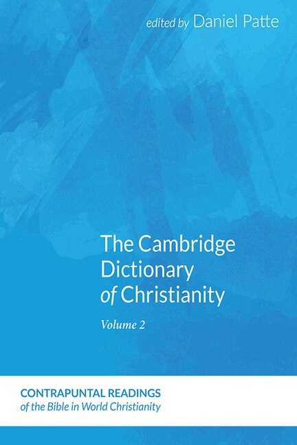 Front cover_The Cambridge Dictionary of Christianity, Volume One