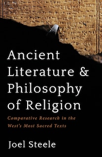 Front cover_Ancient Literature and Philosophy of Religion