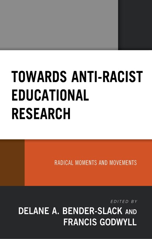 Front cover_Towards Anti-Racist Educational Research