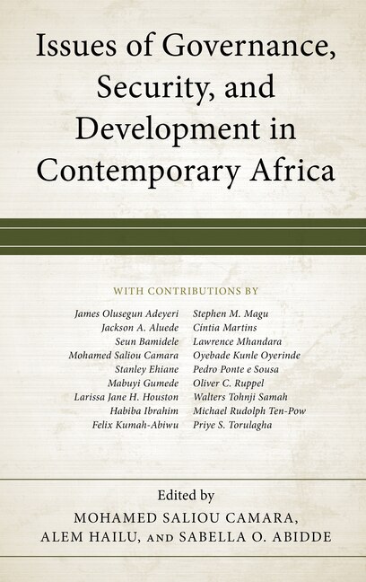 Front cover_Issues of Governance, Security, and Development in Contemporary Africa