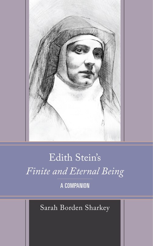 Front cover_Edith Stein's Finite and Eternal Being