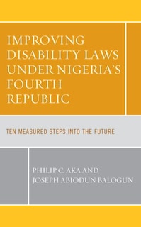 Front cover_Improving Disability Laws under Nigeria's Fourth Republic